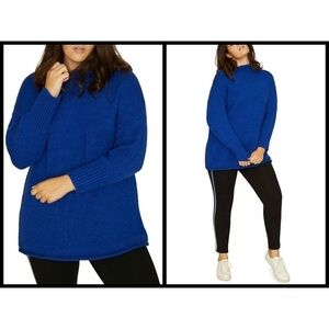 💕SANCTUARY💕 Curl Up Turtleneck Sweater 1X NWOT